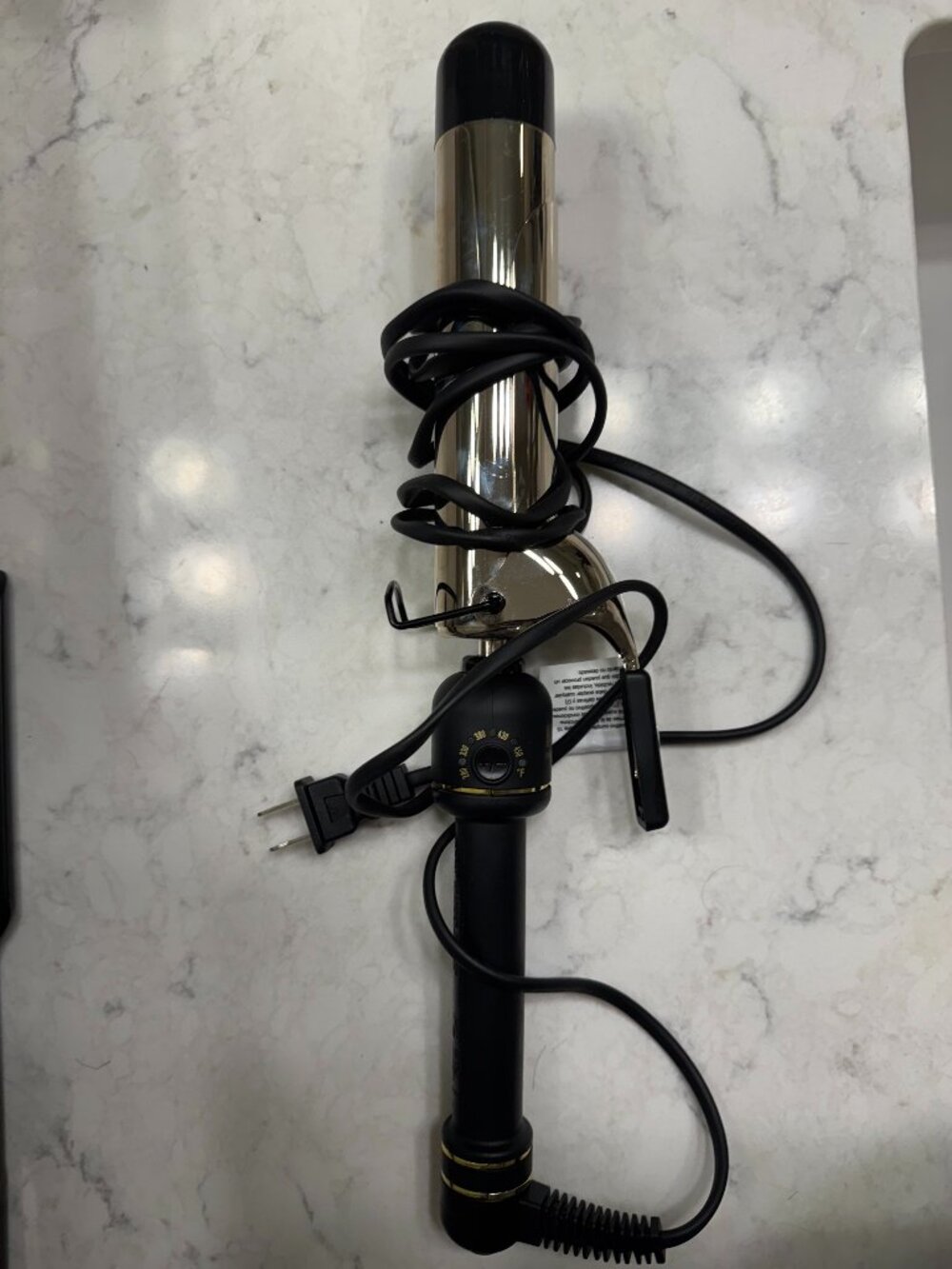 Pro Artist 24K Gold Collection Extended Barrel Curling Iron 2 inch